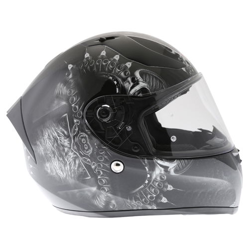 Vcan V128 Drogan Full Face Motorcycle Helmet Right Side                                                                                                                                                                                                        