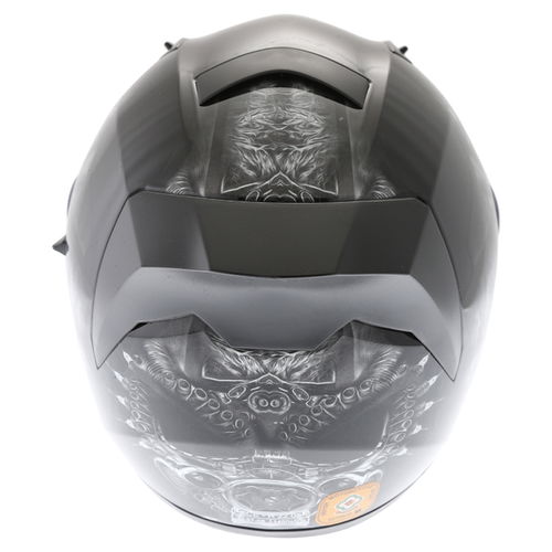 Vcan V128 Drogan Full Face Motorcycle Helmet Back                                                                                                                                                                                                              