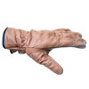 Frank Thomas Modica Brown Motorcycle Gloves Thumb side                                                                                                                                                                                                         