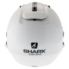 Shark Evo-One 2 White Flip Front Motorcycle Helmet Back                                                                                                                                                                                                        