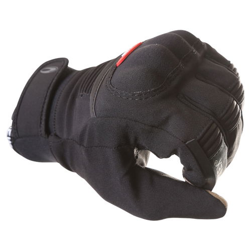 Richa City GoreTex Black Waterproof Motorcycle Gloves Knuckle                                                                                                                                                                                                  
