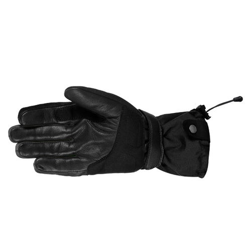 Oxford Products Montreal 1 Stealth Black Motorcycle Gloves Palm                                                                                                                                                                                                