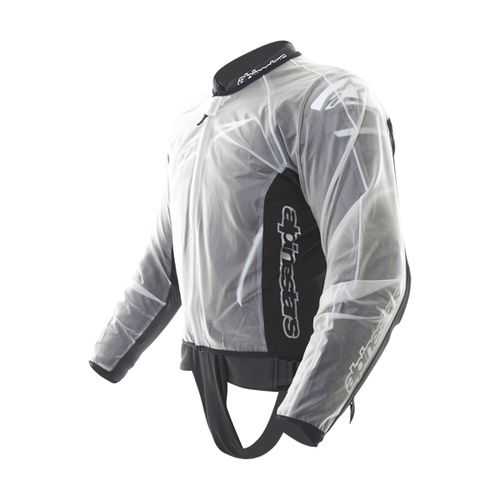 Alpinestars Clear Racing Rain Jacket Side                                                                                                                                                                                                                      