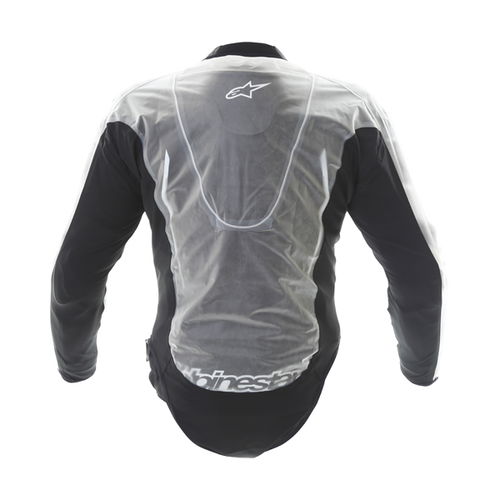 Alpinestars Clear Racing Rain Jacket Back                                                                                                                                                                                                                      