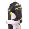Alpinestars Missile Tech Air 1pc Mens Black White Fluo Yellow Leather Motorcycle Suit Arm                                                                                                                                                                      