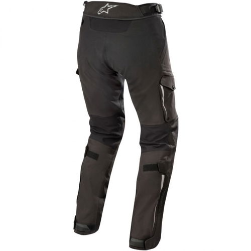 Alpinestars Yaguara Drystar Tech Air Black Anthractice Textile Motorcycle Pants Rear                                                                                                                                                                           