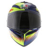 AGV K3 SV Rossi 2002 Full Face Motorcycle Helmet Front                                                                                                                                                                                                         