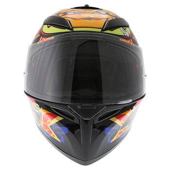 AGV K3 SV Mugello 2001 Black Full Face Motorcycle Helmet Front                                                                                                                                                                                                 