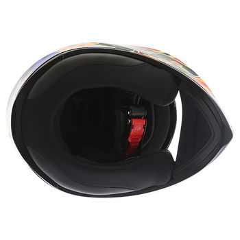 AGV K3 SV Mugello 2001 Black Full Face Motorcycle Helmet Inside                                                                                                                                                                                                