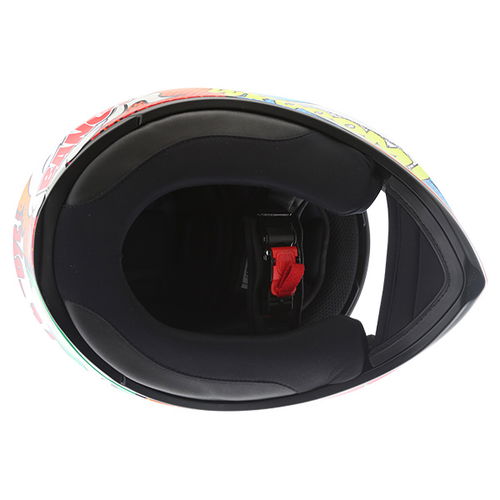 AGV K3 SV Balloon Full Face Motorcycle Helmet Inside                                                                                                                                                                                                           