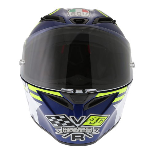 AGV Veloce S Ranch Full Face Motorcycle Helmet Front                                                                                                                                                                                                           