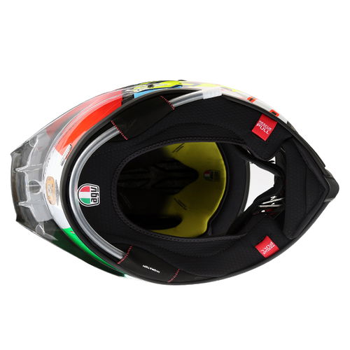AGV Pista GP-R Rossi Mugello 2017 Ltd Full Face Motorcycle Helmet Inside                                                                                                                                                                                       