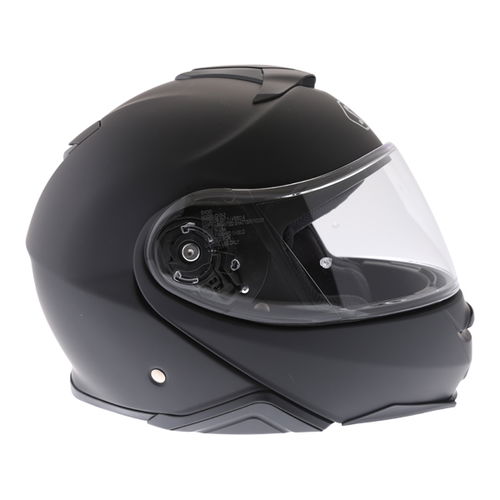 Shoei Neotec 2 Matt Black Flip Front Motorcycle Helmet Right side                                                                                                                                                                                              