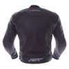 RST R-Sport CE Mens Black Leather Motorcycle Jacket Back                                                                                                                                                                                                       