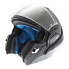 Shark Evo-one 2 Matt Black Flip Front Motorcycle Helmet Flip open                                                                                                                                                                                              