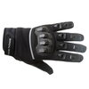 Frank Thomas Ridding Black Motorcycle Gloves Back                                                                                                                                                                                                              