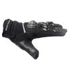 Frank Thomas Ridding Black Motorcycle Gloves Thumb side                                                                                                                                                                                                        
