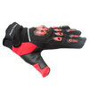 Frank Thomas Ridding Black Red Motorcycle Gloves Thumb side                                                                                                                                                                                                    