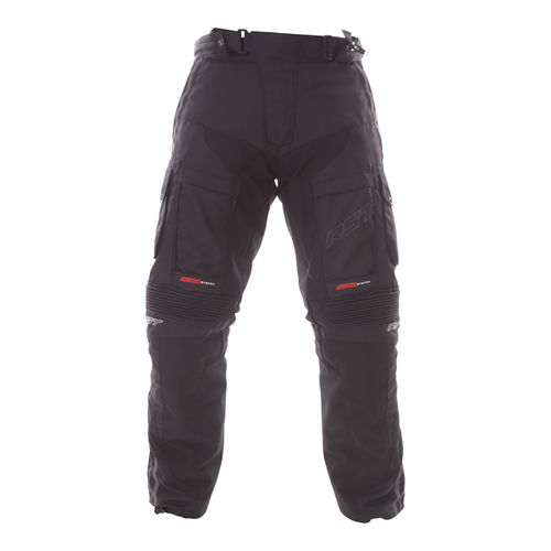 RST Adventure 2851-2 III CE Mens Black Textile Motorcycle Jeans Front                                                                                                                                                                                          