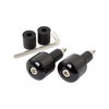 Bike It Carbon Inset Black Bar Ends Kit                                                                                                                                                                                                                        