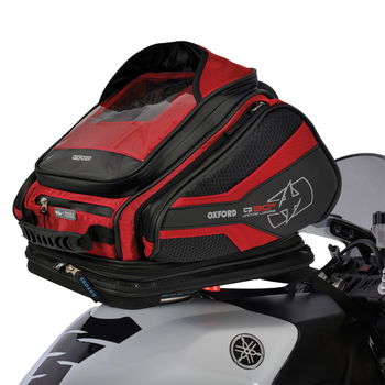 Oxford Products Q30R QR Tank Bag - Red Q30R QR Tank Bag - Red