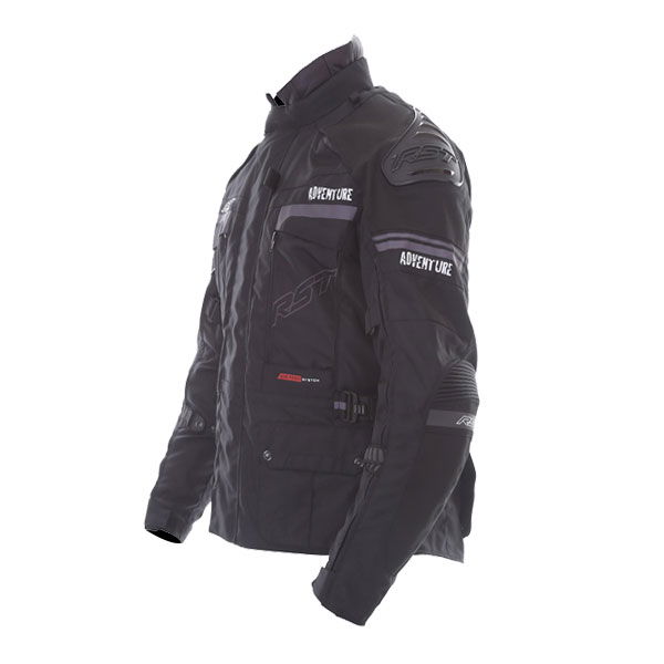 RST Adventure 2850 III CE Mens Black Textile Motorcycle Jacket Side                                                                                                                                                                                            