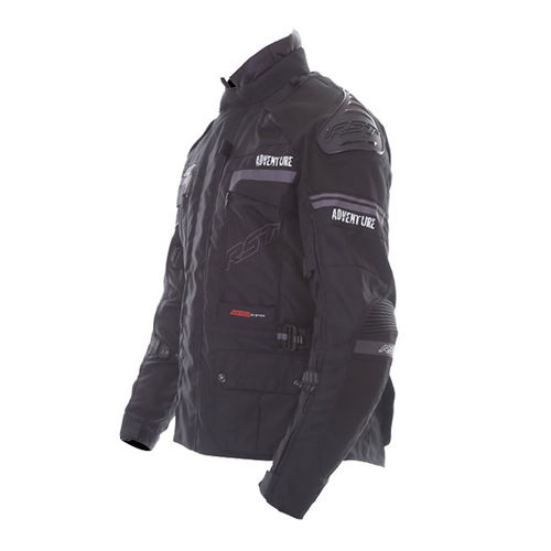 RST Adventure 2850 III CE Mens Black Textile Motorcycle Jacket Side                                                                                                                                                                                            