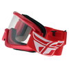 Fly Racing Focus Red Goggles Left Side                                                                                                                                                                                                                         
