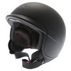 Bell Scout Air Matt Black Open Face Motorcycle Helmet Front Left                                                                                                                                                                                               