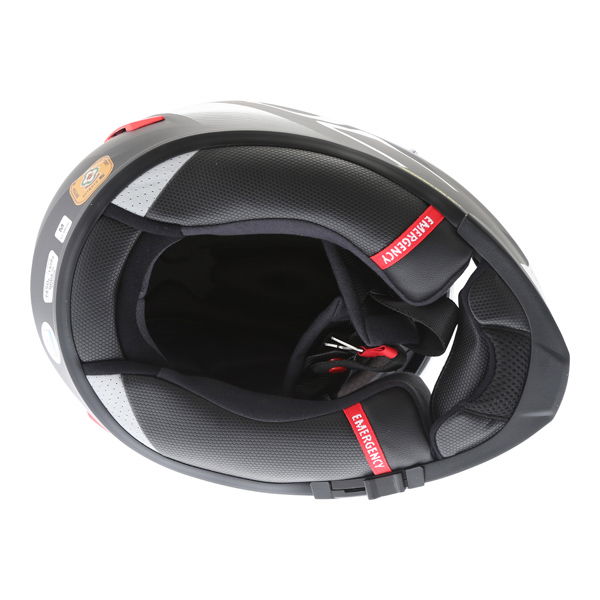 HJC RPHA 70 Vias Red Full Face Motorcycle Helmet Inside                                                                                                                                                                                                        