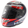 HJC RPHA 11 Chakri Red White Blue Full Face Motorcycle Helmet Front left                                                                                                                                                                                       