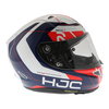 HJC RPHA 11 Chakri Red White Blue Full Face Motorcycle Helmet Right side                                                                                                                                                                                       