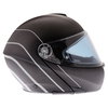 AGV Sports Modular Refractive Helm Carbon Silver Flip Front Motorcycle Helmet Right Side                                                                                                                                                                       
