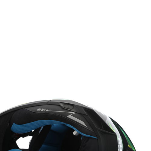 Shark Skwal 2 Draghal KGY Full Face Motorcycle Helmet Button                                                                                                                                                                                                   