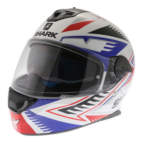 Shark Skwal 2 Draghal WBR Full Face Motorcycle Helmet Open With Sun Visor                                                                                                                                                                                      