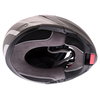 AGV Sports Modular Refractive Helm Carbon Silver Flip Front Motorcycle Helmet Inside                                                                                                                                                                           
