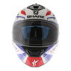 Shark Skwal 2 Draghal WBR Full Face Motorcycle Helmet Front                                                                                                                                                                                                    
