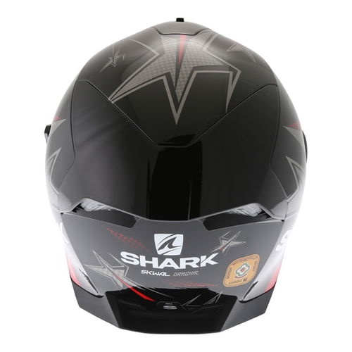 Shark Skwal 2 Draghal KAR Full Face Motorcycle Helmet Back                                                                                                                                                                                                     