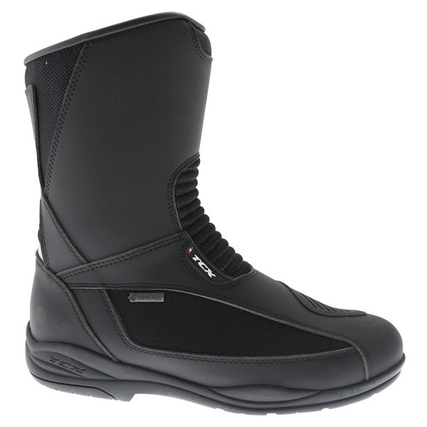 TCX Explorer Evo GTX Black Ladies Motorcycle Boots Outside leg                                                                                                                                                                                                 