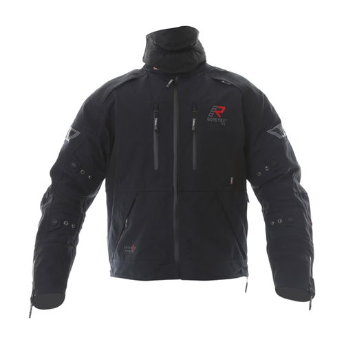 Rukka Arma-T Mens Black GoreTex Waterproof Textile Motorcycle Jacket Front                                                                                                                                                                                     