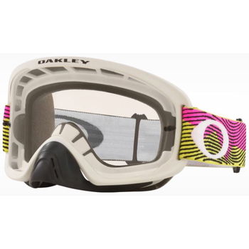 Oakley O Frame 2 Pro MX Goggle Rut City Pink Green Clear Lens City Pink Green Clear Lens