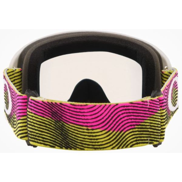 Oakley O Frame 2 Pro MX Goggle Rut City Pink Green Clear Lens City Pink Green Clear Lens