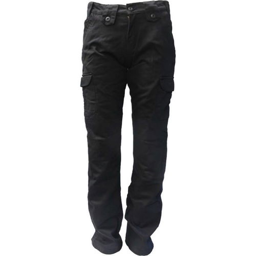 Bull-It SR6 Ladies Cargo Easy Jeans Black Size: Ladies UK - 10 Fit: Short