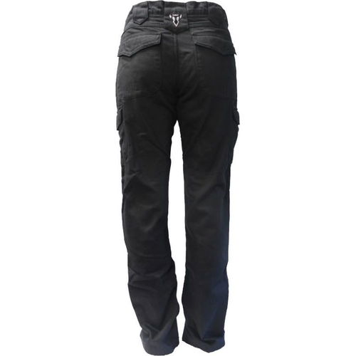 Bull-It SR6 Ladies Cargo Easy Jeans Black Size: Ladies UK - 10 Fit: Short