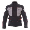 Dainese Carve Master 2 Mens Black Grey Frost Red GoreTex Waterproof Textile Motorcycle Jacket Front                                                                                                                                                            