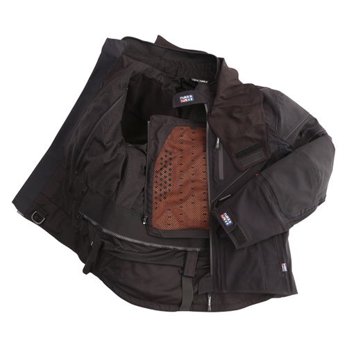 Rukka Nivala Gore-Tex Black Waterproof Motorcycle Jacket Inside                                                                                                                                                                                                