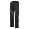 Rukka Overpass GoreTex Black Grey Waterproof Textile Motorcycle Pants Front                                                                                                                                                                                    