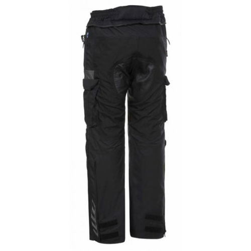 Rukka Overpass GoreTex Black Grey Waterproof Textile Motorcycle Pants Rear                                                                                                                                                                                     