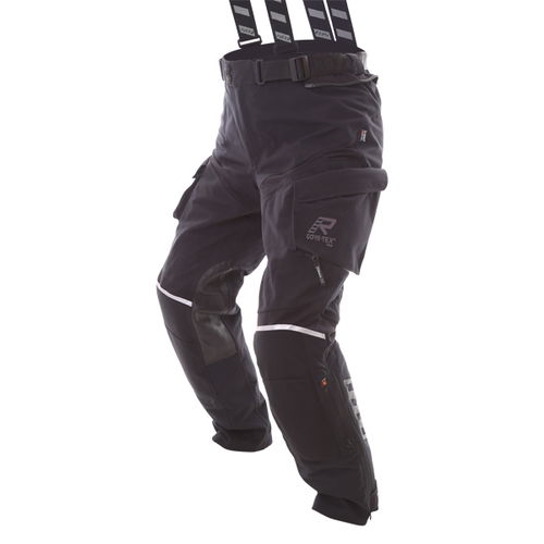 Rukka Navigatorr Gore-Tex Black Waterproof Motorcycle Trousers Riding position                                                                                                                                                                                 