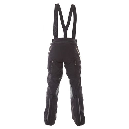 Klim Kodiak Mens Black Goretex Waterproof Textile Motorcycle Pants Rear                                                                                                                                                                                        